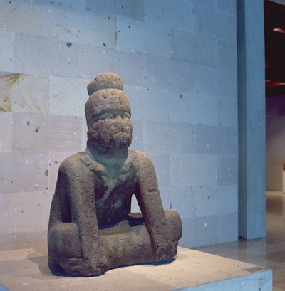 Statue, Cuauhtotolapan, Veracruz, Pre-Classic Period by Olmec